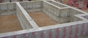 Ленточный фундамент