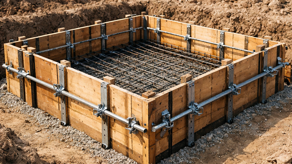 опалубка для фундамента